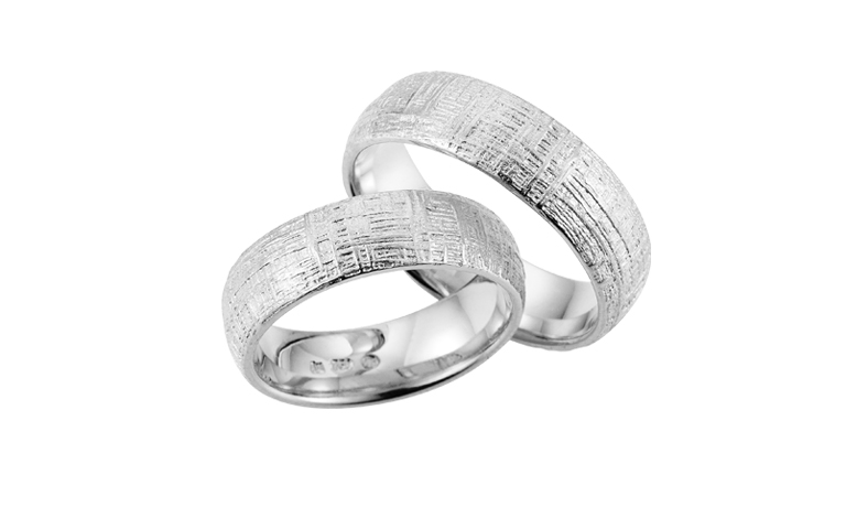 45317+45318-wedding rings, gold 750